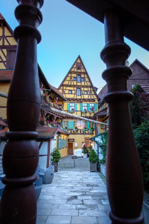 Hezelhof Hotel Дінкельсбюль Екстер'єр фото